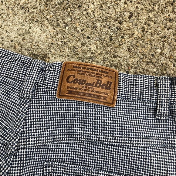 1990s Cow and Bell pinstripe pants - Picture 5 of 5